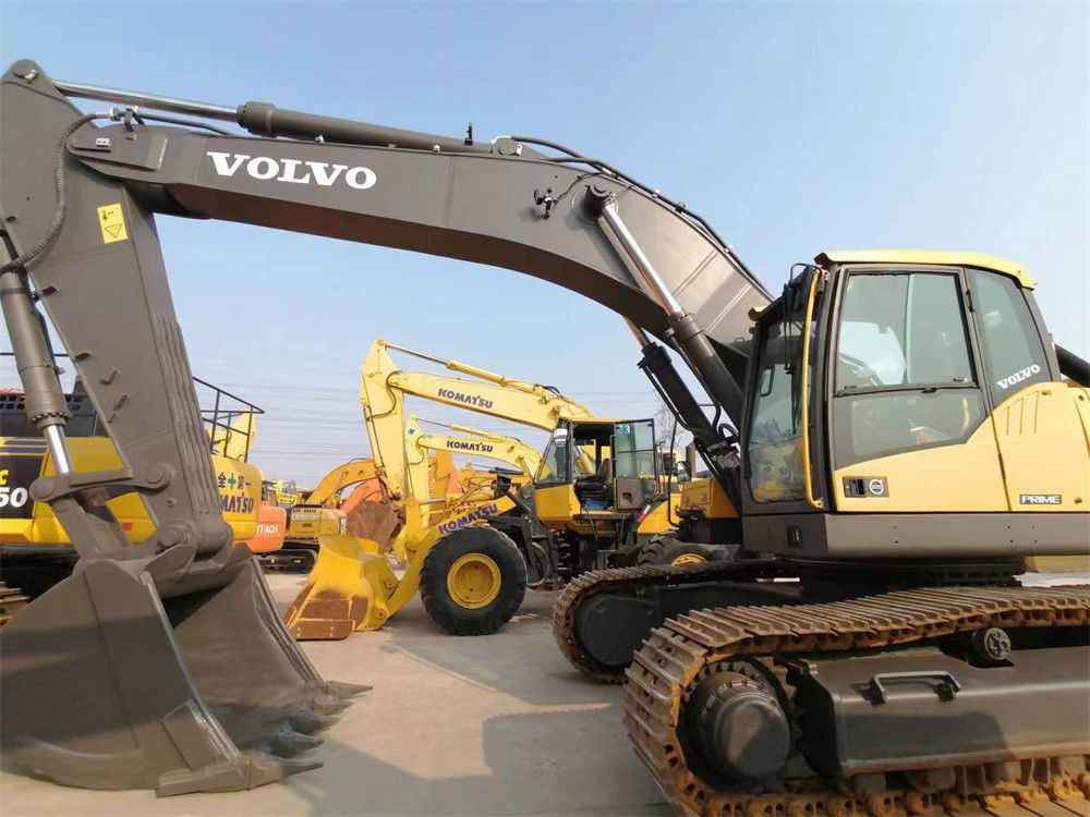 Υδραυλικός χρησιμοποιημένος της VOLVO εκσκαφέων της VOLVO Ec480 σουηδικός εκσκαφέας αντιολισθητικών αλυσίδων εμπορικών σημάτων μεγάλος 48 τόνοι