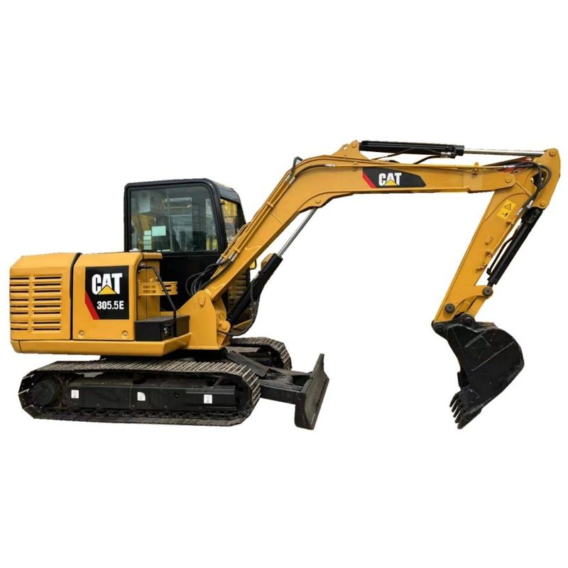305.5E2 Μεταχειρισμένος εκσκαφέας Caterpillar 5.5 Ton Mini Hydraulic Crawler Excavator