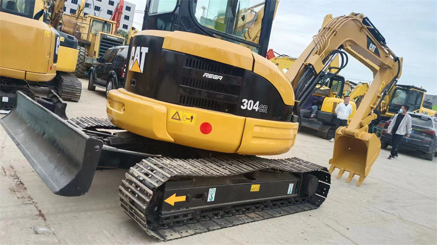 Mini 4 Ton Μεταχειρισμένο Caterpillar Excavator Hydraulic Crawler Excavator 304C CR Caterpillar