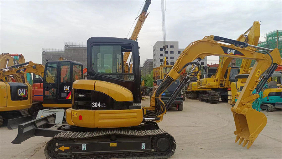 Mini 4 Ton Μεταχειρισμένο Caterpillar Excavator Hydraulic Crawler Excavator 304C CR Caterpillar