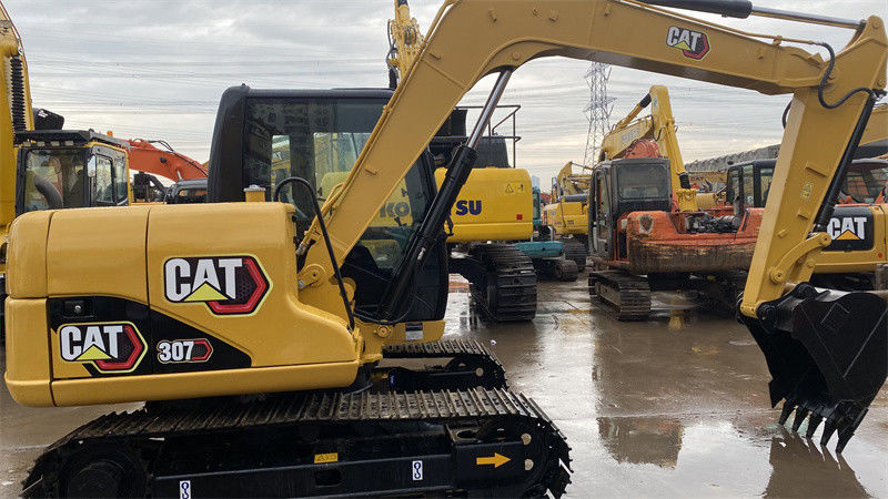 7 μίνι μικρή Digger ικανότητα 0.33m3 κάδων εκσκαφέων ΓΑΤΩΝ 307D του Caterpillar τόνου