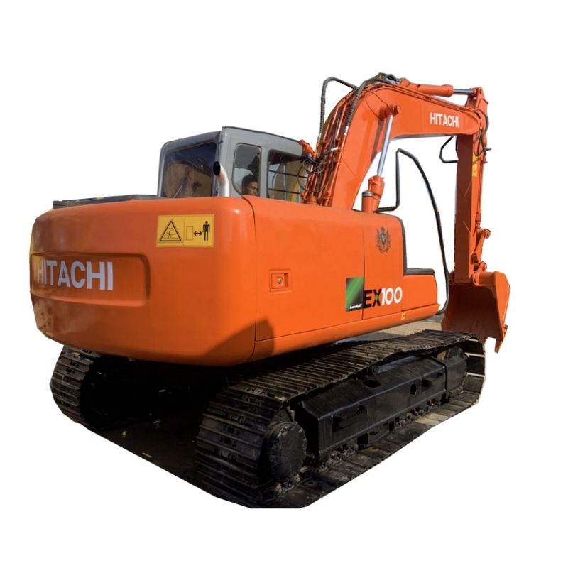 Χρησιμοποιημένος εκσκαφέας EX100 5 Hitachi υδραυλικός εκσκαφέας από δεύτερο χέρι του Midi 10 τόνος