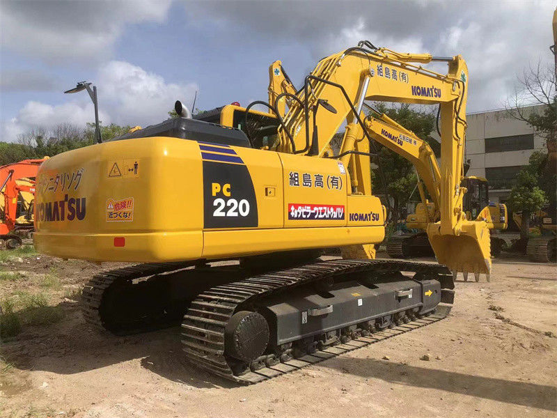 22 χρησιμοποιημένος τόνος εκσκαφέας PC200 PC220 PC240 αντιολισθητικών αλυσίδων της KOMATSU PC220-8N1 εκσκαφέων της Ιαπωνίας