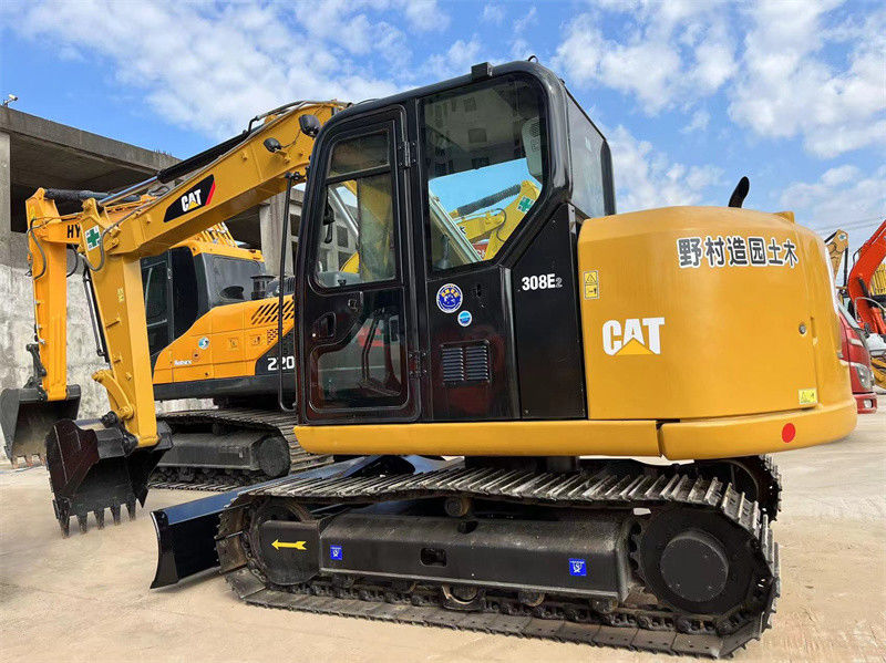Χρησιμοποιούμενος CAT 308E2 Crawler Mini Excavator Χρησιμοποιούμενος Caterpillar 306 305 307 308 Excavator