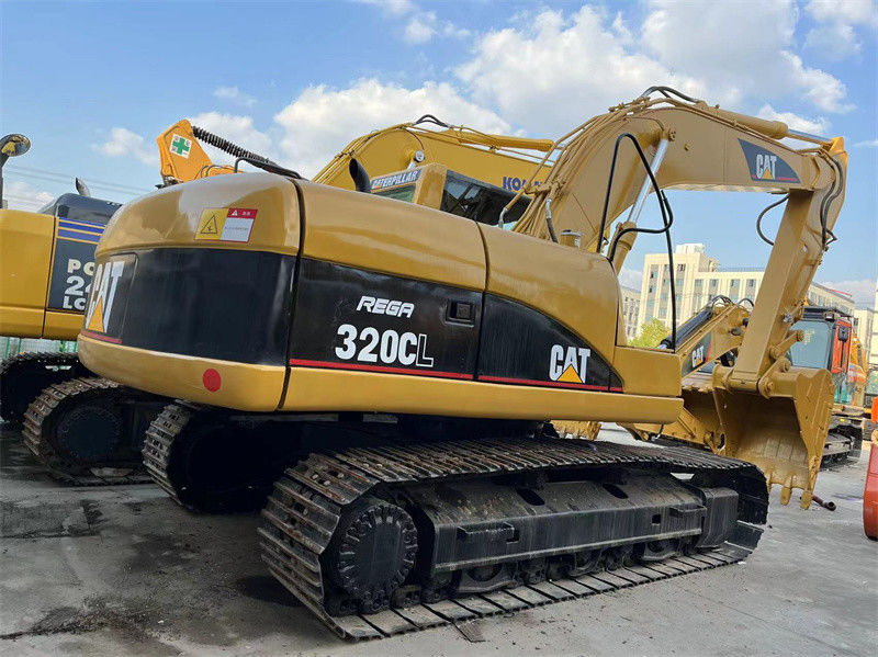 20 τόνων Χρησιμοποιούμενος εκσκαφέας CAT 320CL Μεσαίου μεγέθους Χρησιμοποιούμενος εκσκαφέας Caterpillar CAT 320 C σειράς