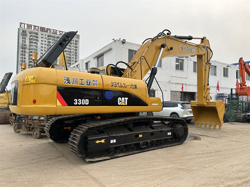 Χρησιμοποιούμενη εκσκαφέας Caterpillar CAT 330D 30 τόνων για μεγάλα κατασκευαστικά έργα