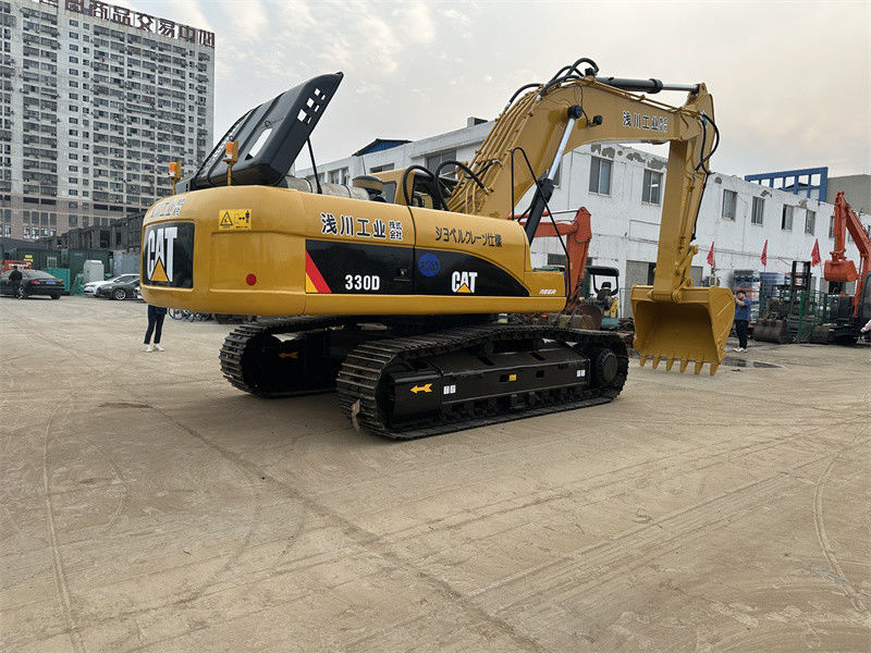 Χρησιμοποιούμενη εκσκαφέας Caterpillar CAT 330D 30 τόνων για μεγάλα κατασκευαστικά έργα
