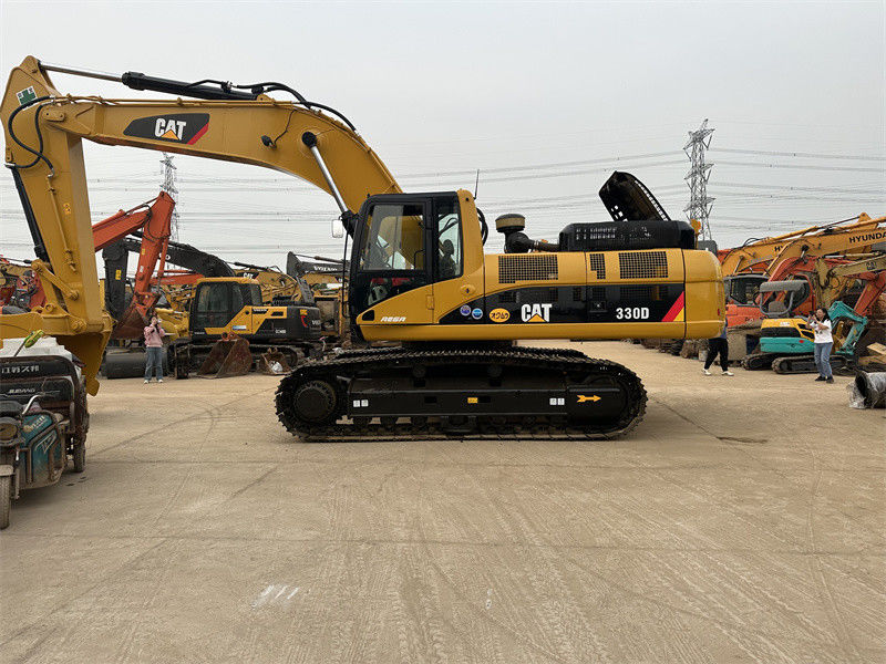 Χρησιμοποιούμενη εκσκαφέας Caterpillar CAT 330D 30 τόνων για μεγάλα κατασκευαστικά έργα