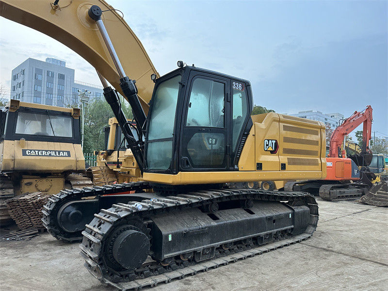 Χρησιμοποιούμενη Caterpillar CAT 336 Crawler Excavator 36 τόνων Caterpillar Μεγάλη σκάφτρα