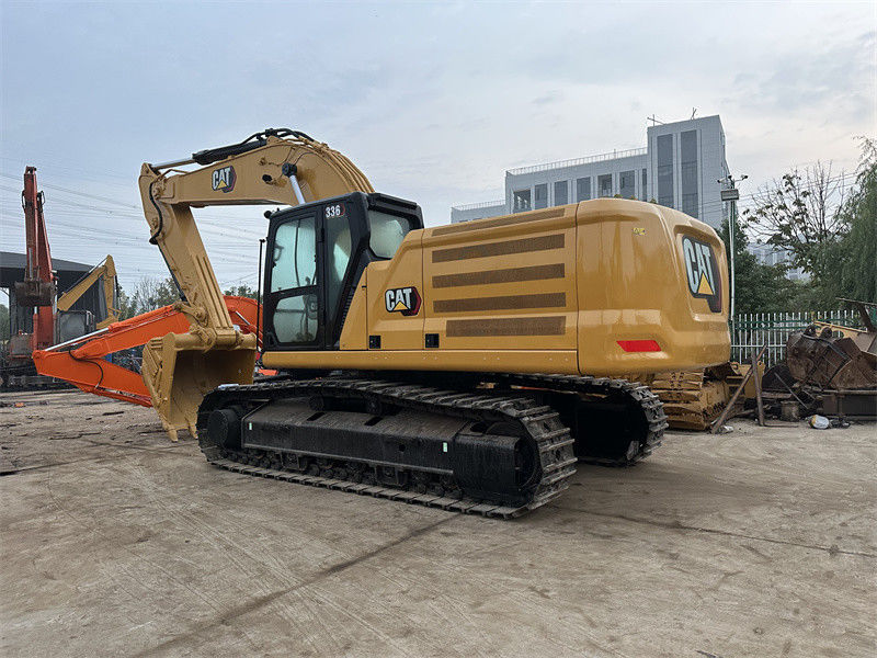 Χρησιμοποιούμενη Caterpillar CAT 336 Crawler Excavator 36 τόνων Caterpillar Μεγάλη σκάφτρα