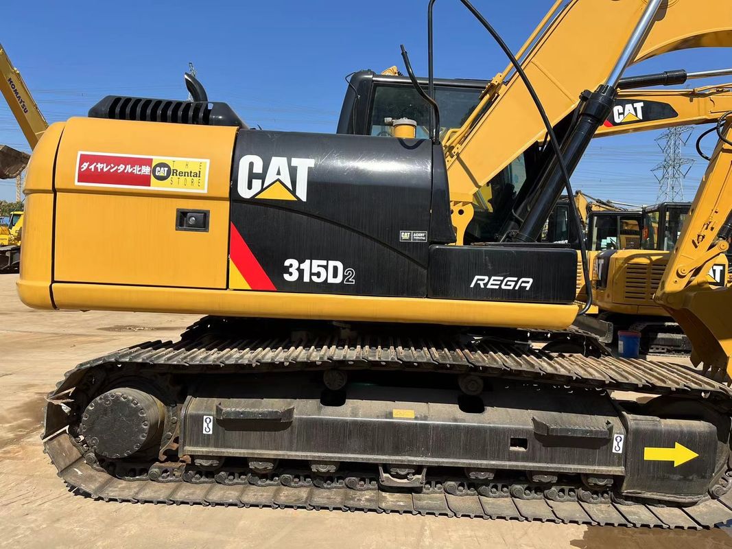 Χρησιμοποιούμενος εκσκαφέας Cat 315D Καθαρός Χρησιμοποιούμενος εξοπλισμός 15 τόνων Εκσκαφέας Cat 315