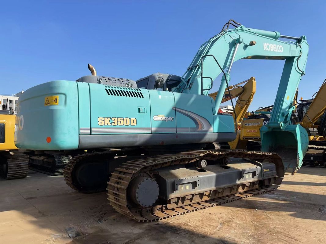 Χρησιμοποιηθέν 35 Τόνων Μεγάλος Kobelco Excavator SK350LC-8 Καθαρό Χρησιμοποιηθέν Excavators σε απόθεμα