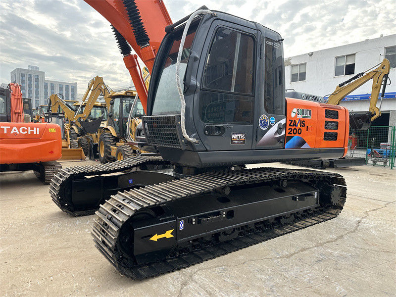Χρησιμοποιούμενος εξορυκτής Hitachi ZX200LC Ιαπωνία Προέλευση Χρησιμοποιούμενος εξορυκτής Hitachi Zx200 20 τόνων