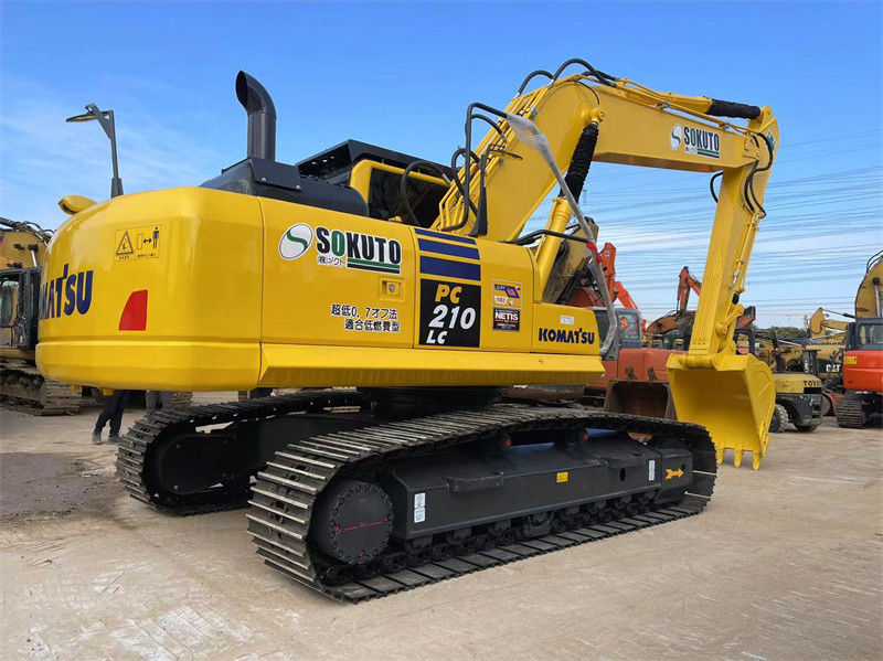 21 τόνος Χρησιμοποιείται Ιαπωνία Excavator Crawler Komatsu PC210LC-8 Excavator Mining Digger
