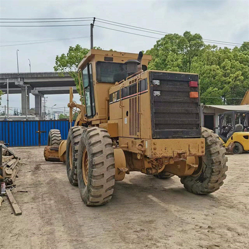 Η Αμερική προέλευση Caterpillar CAT 14H Motor Grader για την κατασκευή δρόμων Αποσβέστηση χιονιού