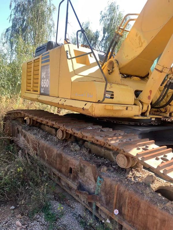 PC650-8R Χρησιμοποιούμενος εξορυκτής Komatsu μεταχειρισμένος 40 τόνων Μεγάλος εξορυκτής 650 αρχική μπογιά