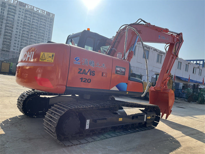 12 τόνους Χρησιμοποιούμενος εξορυκτής Hitachi ZX120 Ιαπωνία Καταγωγή Χρησιμοποιούμενος εξορυκτής Hitachi Zx120