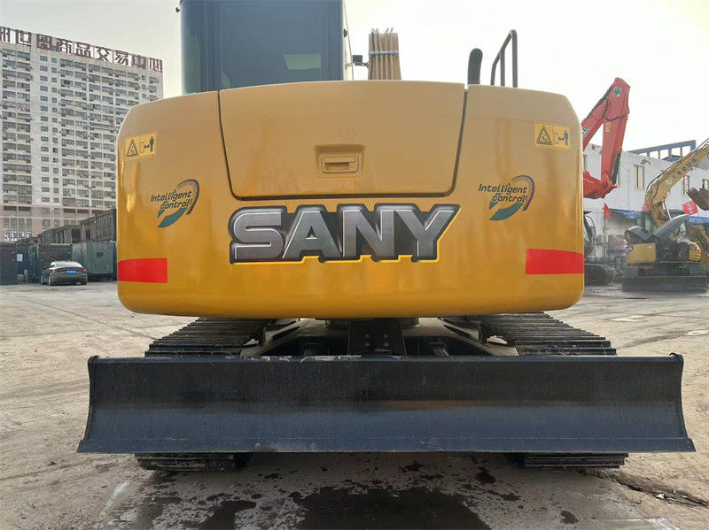 Sany SY75C Pro Χρησιμοποιούμενος εξορυκτής δεύτερου χεριού 7.5 τόνων Sany Mini Digger
