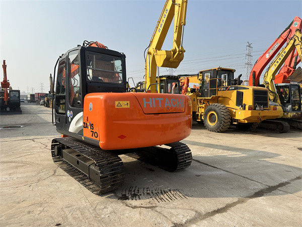 Χρησιμοποιηθέντες εξορυκτές Η Hitachi ZX70 Υδραυλικός εξορυκτής σάρωσης Χρησιμοποιήθηκε 7 τόνοι Μίνι Hitachi εξορυκτής 70