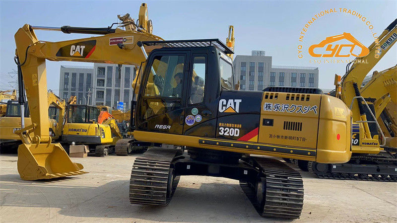 Χρησιμοποιηθέντες σκάφτες CAT με μηχανικό κινητήρα ένεσης Χρησιμοποιηθέντες σκάφτες Caterpillar 320