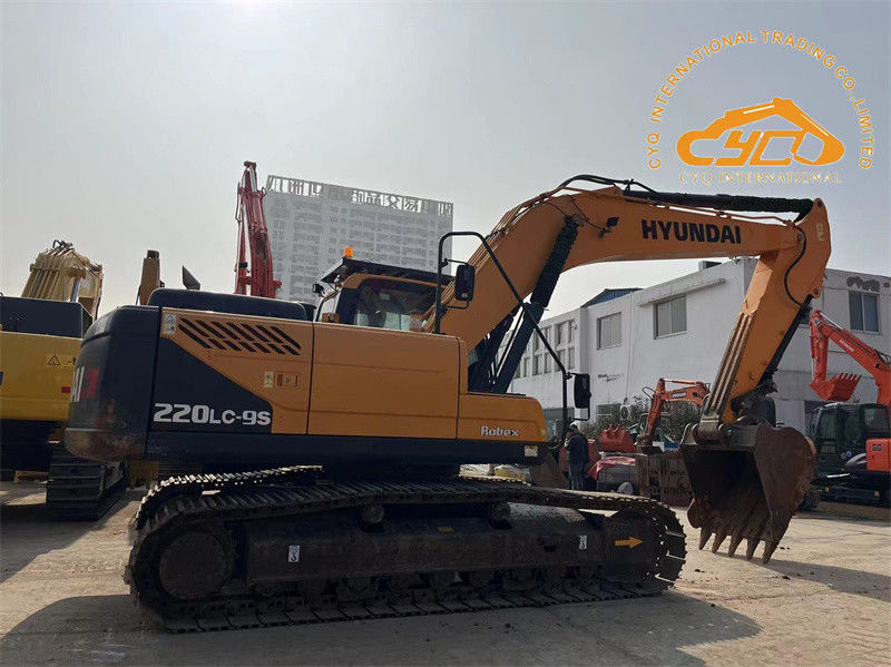 Αρχική μπογιά Χρησιμοποιήθηκε Hyundai 220LC-9S Εκσκαφέας 22 Τόνων Χρησιμοποιούμενος Hyundai 220 Digger