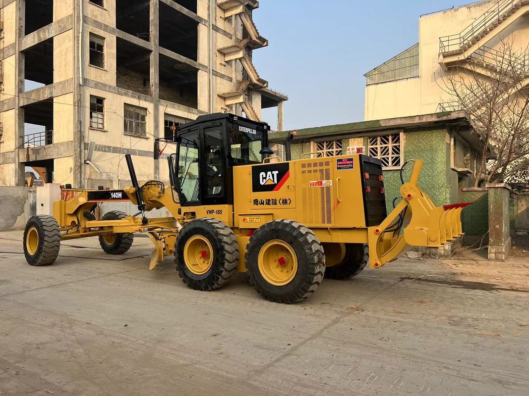 140H Χρησιμοποιούμενη μηχανή Caterpillar σε καλή κατάσταση μεταχειρισμένη μηχανή Cat 140