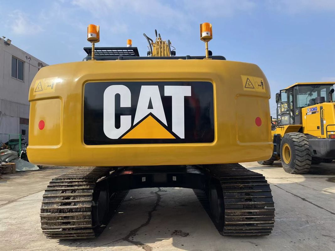 Χρησιμοποιούμενος εξορυκτής Caterpillar 320D με ένεση 3066 κινητήρα 20 τόνων Μέσος εξορυκτής CAT 320