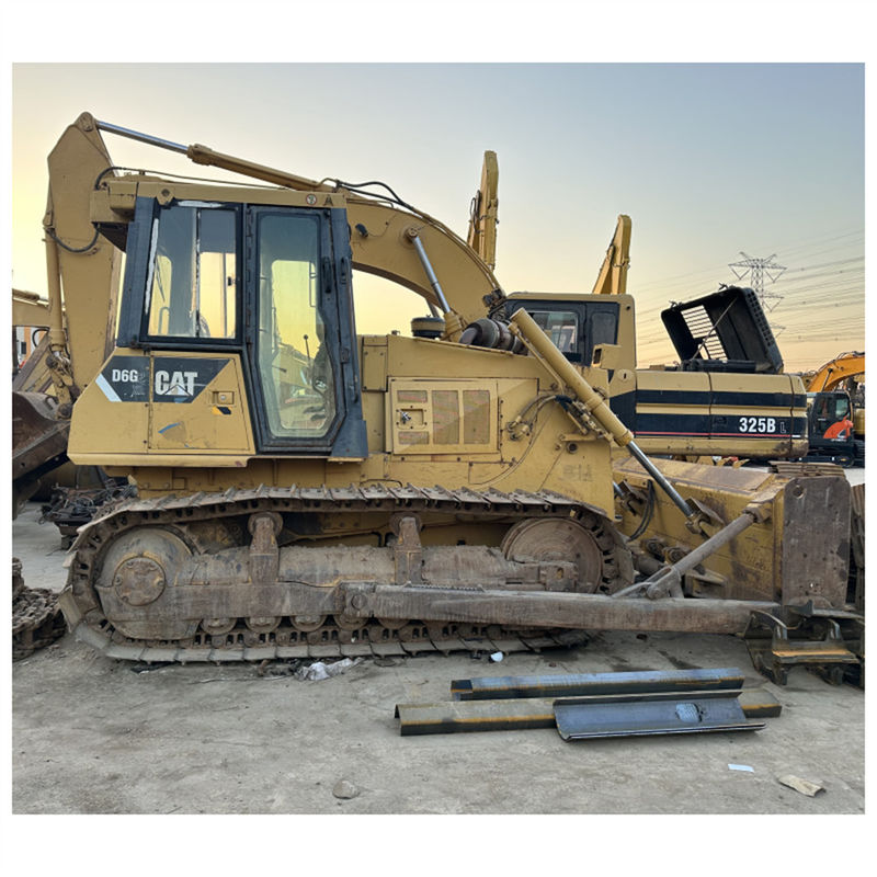 CAT D6G 2XL Crawler Bulldozer Caterpillar Tractor Ενίσχυρος για την κατασκευή και τη μετακίνηση γης