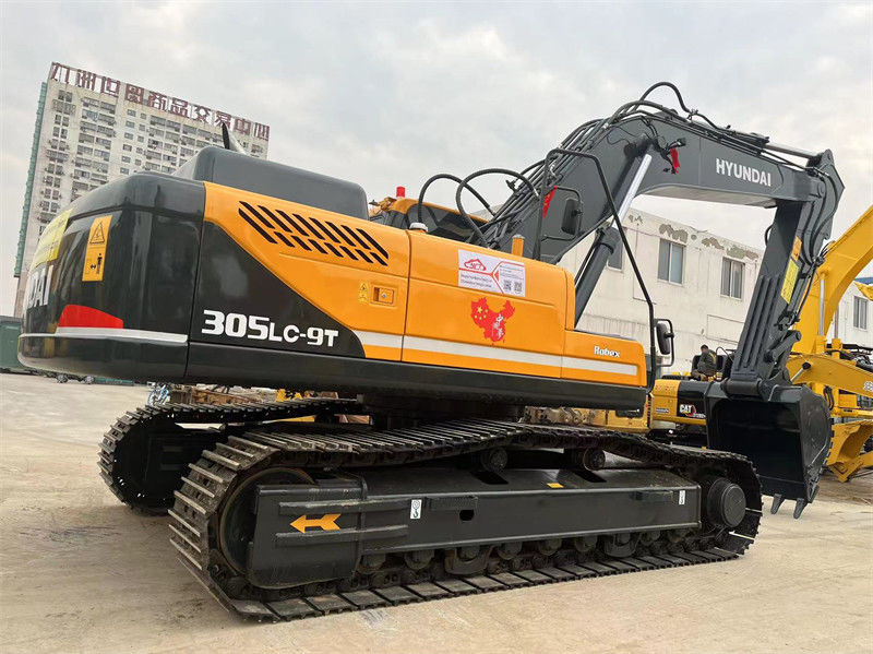 305LC-9T Χρησιμοποιούμενος υδραυλικός εξορυκτής 30 τόνων Κορέα Χρησιμοποιούμενος υδραυλικός εξορυκτής
