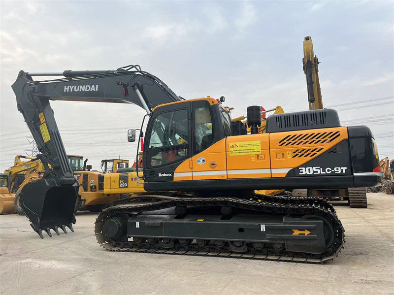 305LC-9T Χρησιμοποιούμενος υδραυλικός εξορυκτής 30 τόνων Κορέα Χρησιμοποιούμενος υδραυλικός εξορυκτής
