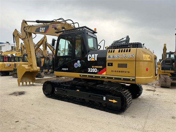 Τύπος μετακινούμενο Crawler χρησιμοποιημένη Caterpillar Excavator 320D2 για τις ανάγκες κατασκευής σας