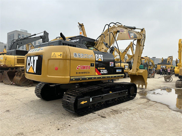Τύπος μετακινούμενο Crawler χρησιμοποιημένη Caterpillar Excavator 320D2 για τις ανάγκες κατασκευής σας