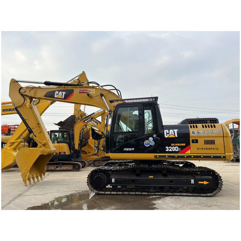 500-2000 ώρες Χρησιμοποιούμενη Εκσκαφέας Caterpillar 320D2 Χωρίς διαρροή πετρελαίου