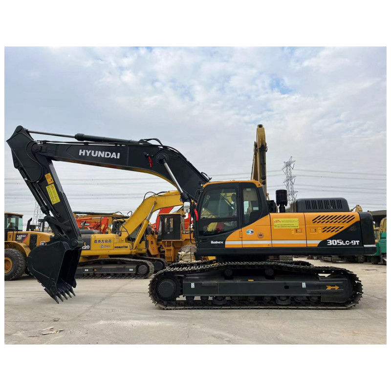 Κατώτερες ώρες 2020 Hyundai 305LC 9T Excavator με χωρητικότητα κουβάς αναφοράς και 1,38 M3