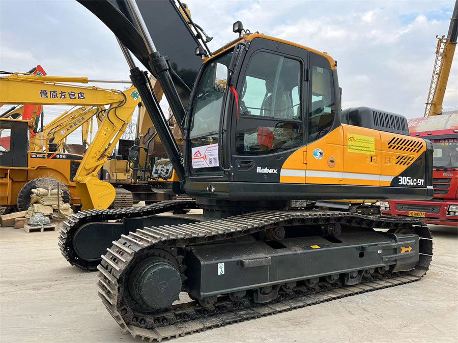 Κατώτερες ώρες 2020 Hyundai 305LC 9T Excavator με χωρητικότητα κουβάς αναφοράς και 1,38 M3
