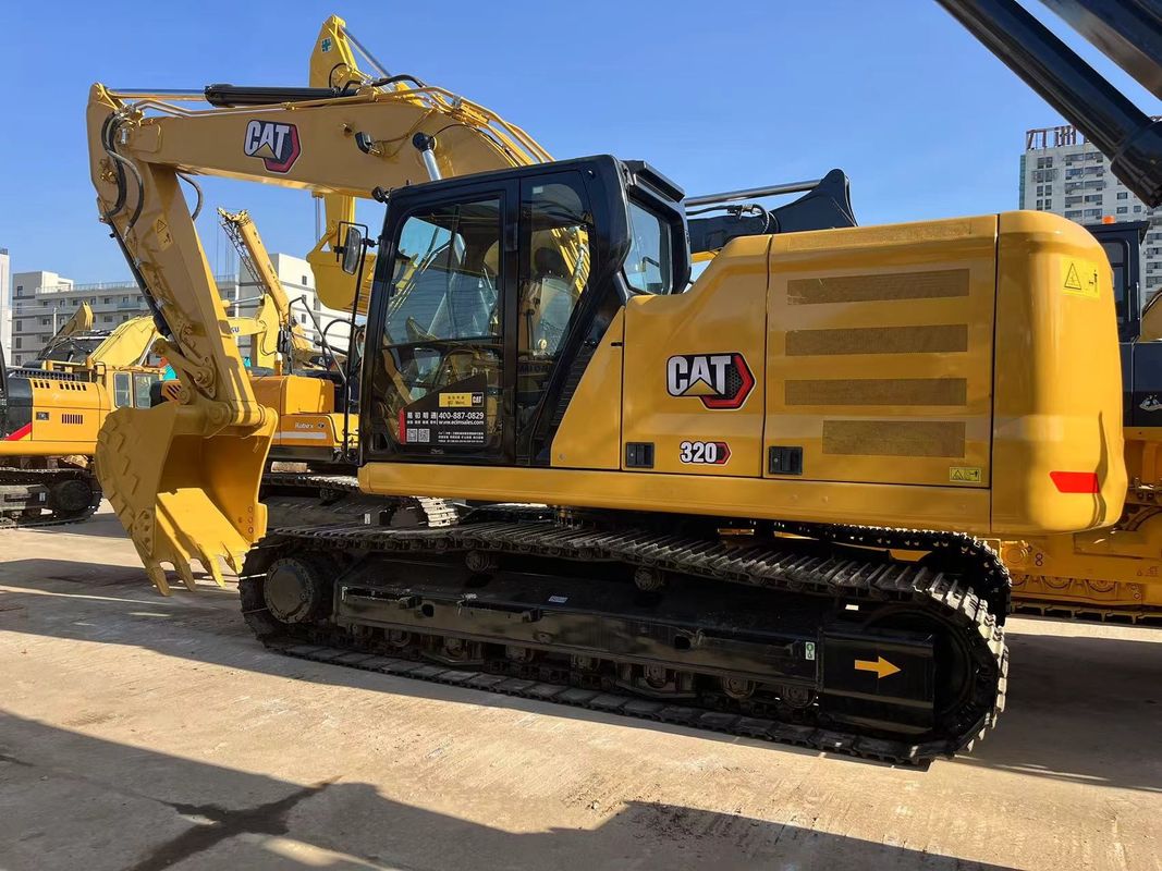 Έξι κυλίνδρων αρχικός εκσκαφέας Cat 320 με κινητήρα Cat C7.1 Μεσαίου μεγέθους εκσκαφέας Cat
