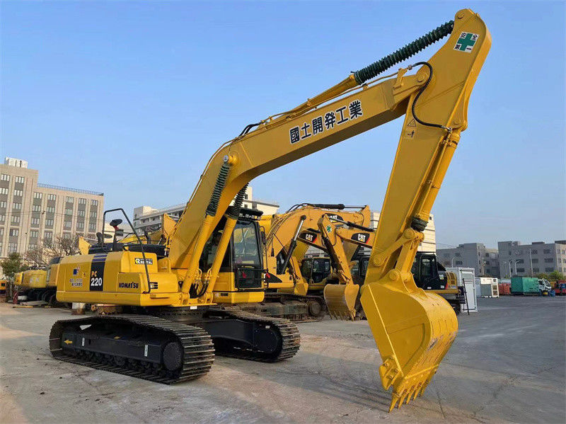 Υψηλής ποιότητας μεταχειρισμένη εξορυκτική μηχανή της Ιαπωνίας Komatsu PC220-8 εξορυκτική μηχανή PC200 PC220 PC240