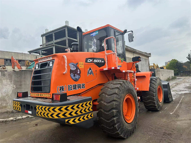 Αρχικό Χρησιμοποιούμενο φορτιστή τροχών Doosan DL503-9C