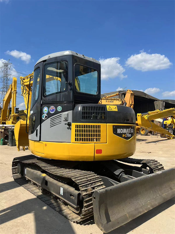 Αρχική Ιαπωνία Χρησιμοποιούμενη Komatsu PC78us Crawler Excavator PC78US-6 Mini Excavator