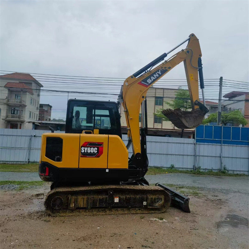 Κίνα Sany SY60C Pro Χρησιμοποιούμενος εξορυκτής δεύτερου χεριού 6 τόνων Sany sy60 Mini Digger