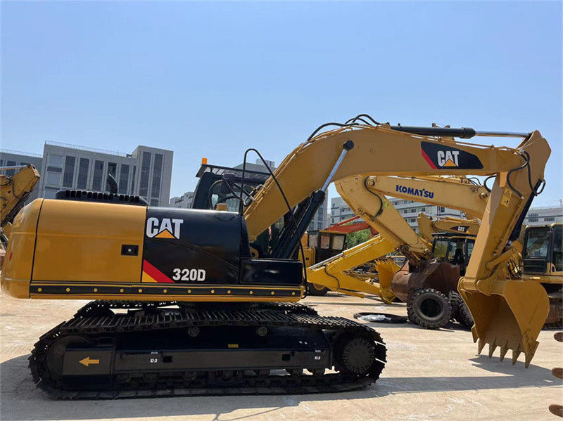 Χρησιμοποιούμενος εκσκαφέας CAT 320D για εξόρυξη μεταχειρισμένης χρήσης