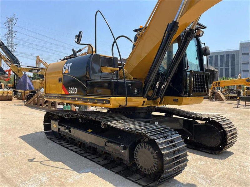 Χρησιμοποιούμενος εκσκαφέας CAT 320D για εξόρυξη μεταχειρισμένης χρήσης