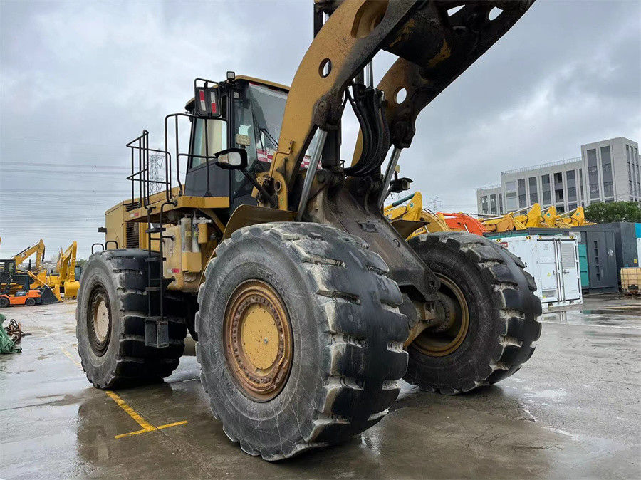 Πρωτότυπο χρώμα CAT 986H Φορτωτής μπροστινών τροχών Ενίσχυρος κινητήρας C15