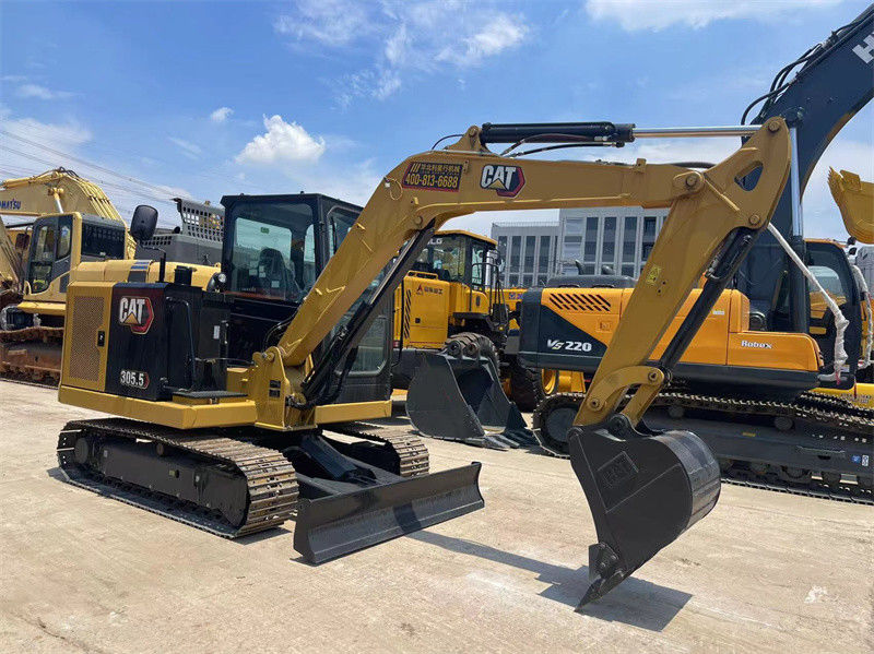 Τελευταία εκσκαφέας CAT 305.5 5,5 τόνων Caterpillar 305.5 Mini Crawler