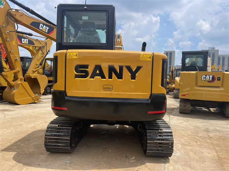 Τελευταία εκσκαφέας Sany SY60C 6 τόνων Sany Sy60 Mini Digger