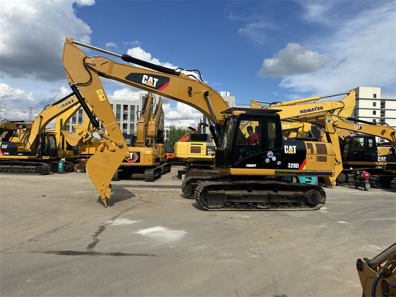 Χρησιμοποιούμενες εκσκαφικές μηχανές Cat 320D Χρησιμοποιούμενες εκσκαφικές μηχανές με χωρητικότητα κουβάς 1 M3