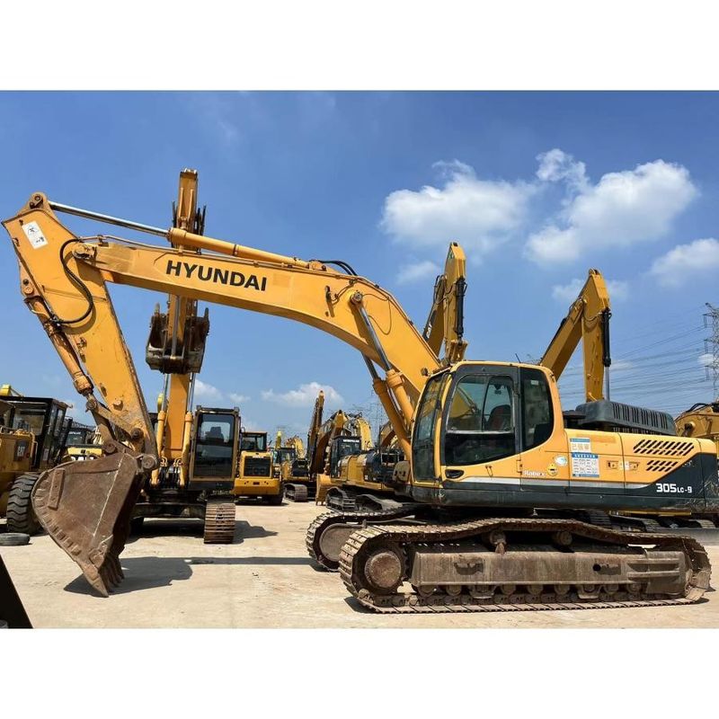 Ενίσχυρος 30 τόνων πρωτότυπο χρώμα Hyundai R305LC Excavator Heavy Duty