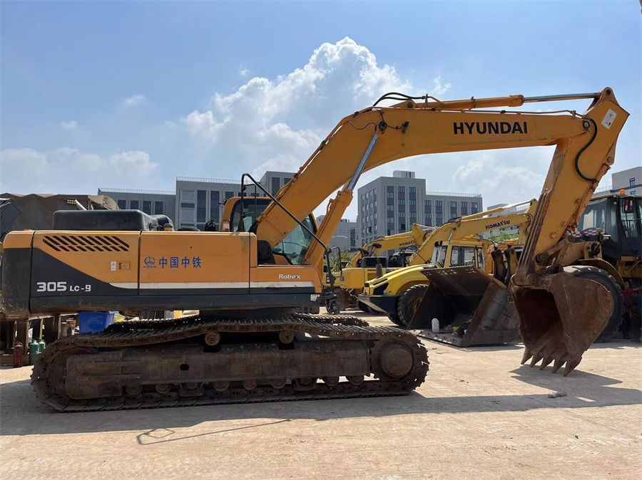 Ενίσχυρος 30 τόνων πρωτότυπο χρώμα Hyundai R305LC Excavator Heavy Duty