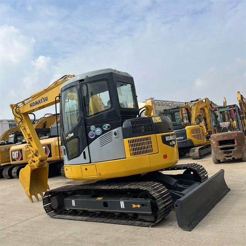 7.8 τόνος Ιαπωνία Χρησιμοποιούμενη Komatsu PC78us Crawler Excavator PC78US-6 Mini Digger
