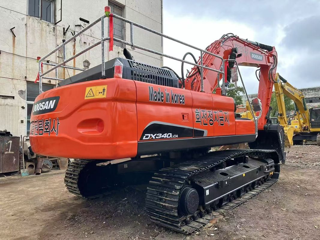 34 τόνους Χρησιμοποιούμενος εξορυκτής Doosan DX340LCA Χρησιμοποιούμενος εξορυκτής Doosan DX340 Crawler